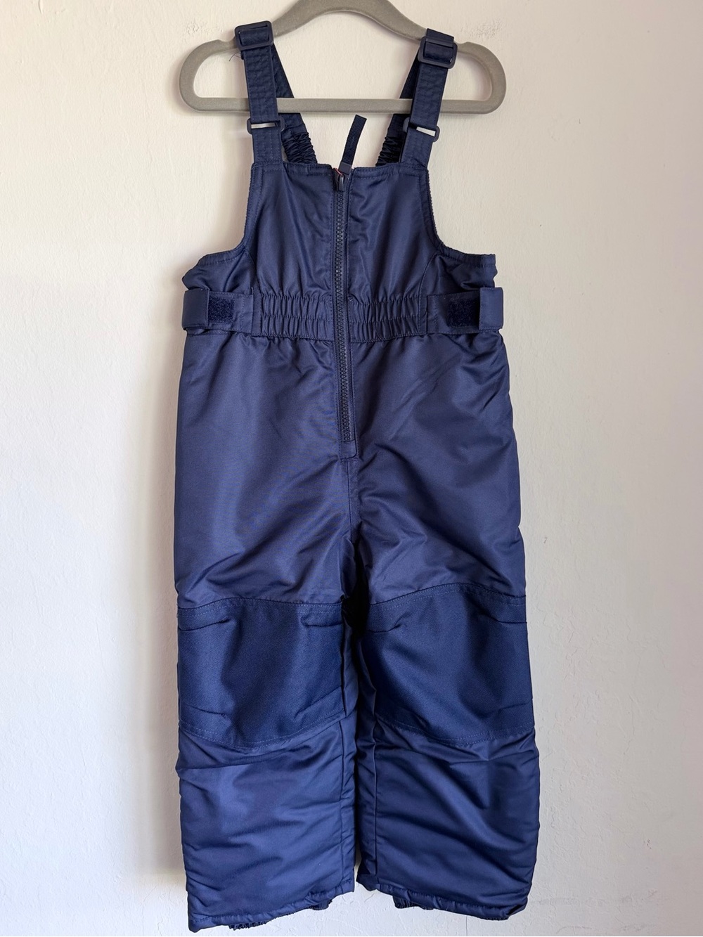 Cat & Jack Kids Navy Blue Snow Bib Overalls Heavyweight Insulated, Sz 3T NWT